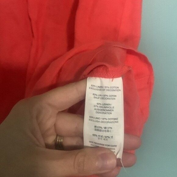 J. Crew Sunburst Embroidered Linen Shift Dress - Picture 5 of 7